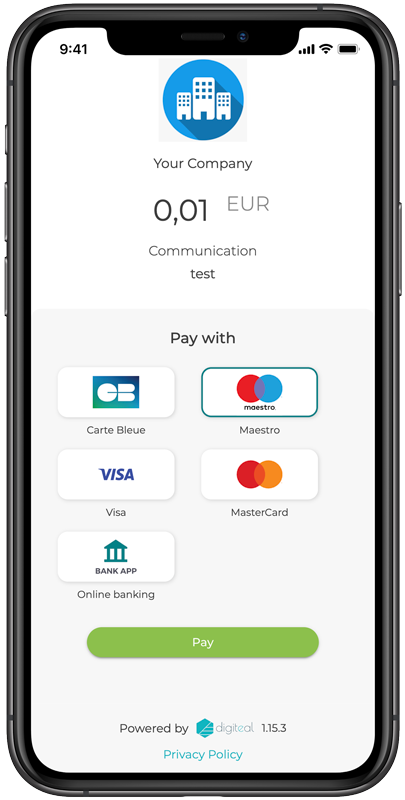 Pay by link Digiteal